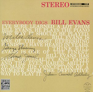 CD cover : Everybody Digs Bill Evans