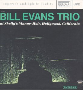 CD cover : Bill Evans Trio at Shelly's Manne-Hole