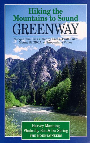 Book cover : Hiking the Mountains to Sound: Greenway