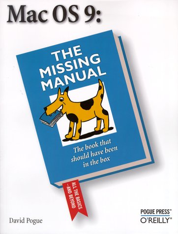 Book cover : Mac OS 9 : The Missing Manual (Missing Manual)