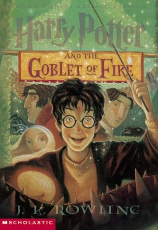 Book cover : Harry Potter and the Goblet of Fire