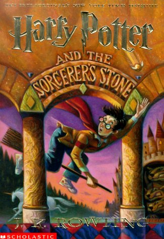 Book cover : Harry Potter and the Sorcerer's Stone