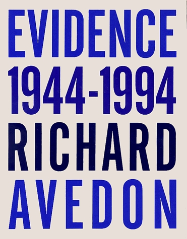 Book cover : Evidence: 1944-1994