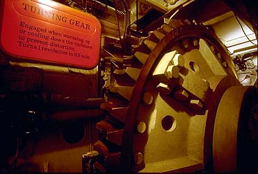 Queen Mary Turning Gear